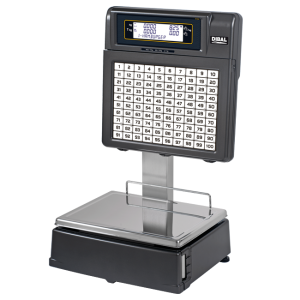 Cantar comercial cu eticheta Dibal MISTRAL M525 6/15 Kg – autoservire